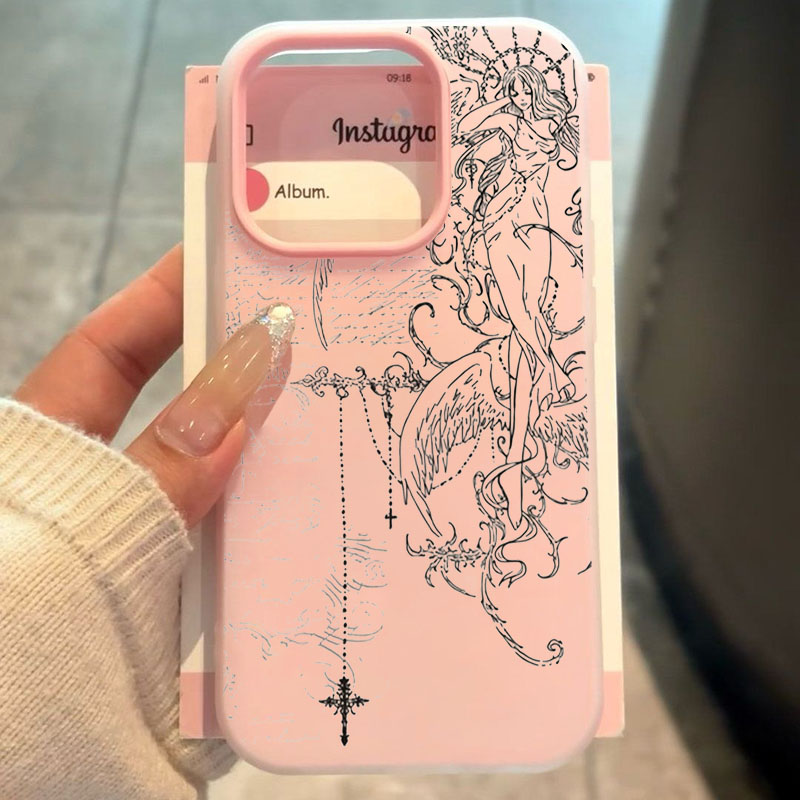 Gothic Style Angel Cross Line  - Samsung Galaxy S25 ulasan dan harga