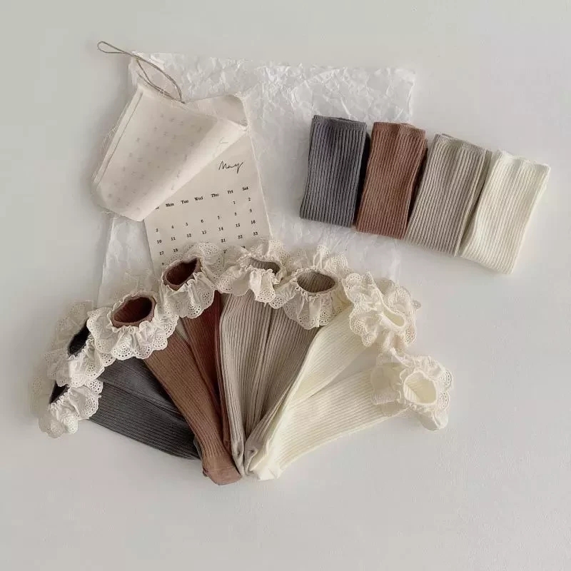4 Pairs Fashion Baby Girls Ruf - Baby Sock Oximeter ulasan dan harga