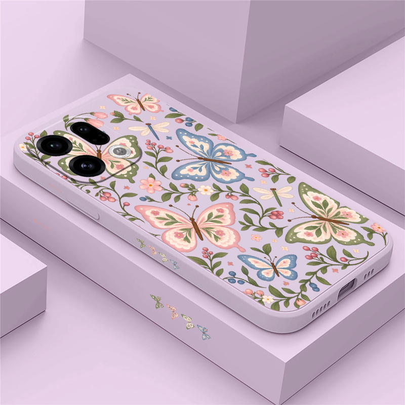 Colorful Butterfly Phone Case  - Oppo Reno 12 ulasan dan harga