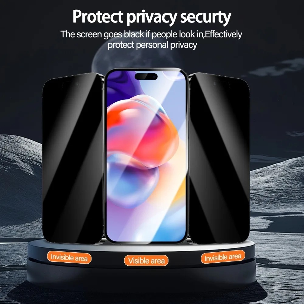 2PCS Privacy Tempered Glass Fo - Vivo X200 ulasan dan harga