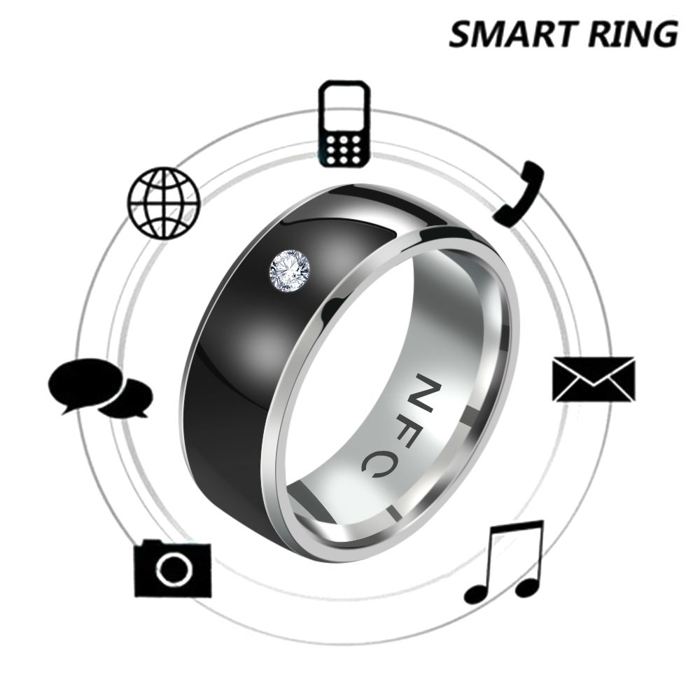 NFC Smart Finger Ring Fashion  - Smart Ring Nfc Pay ulasan dan harga