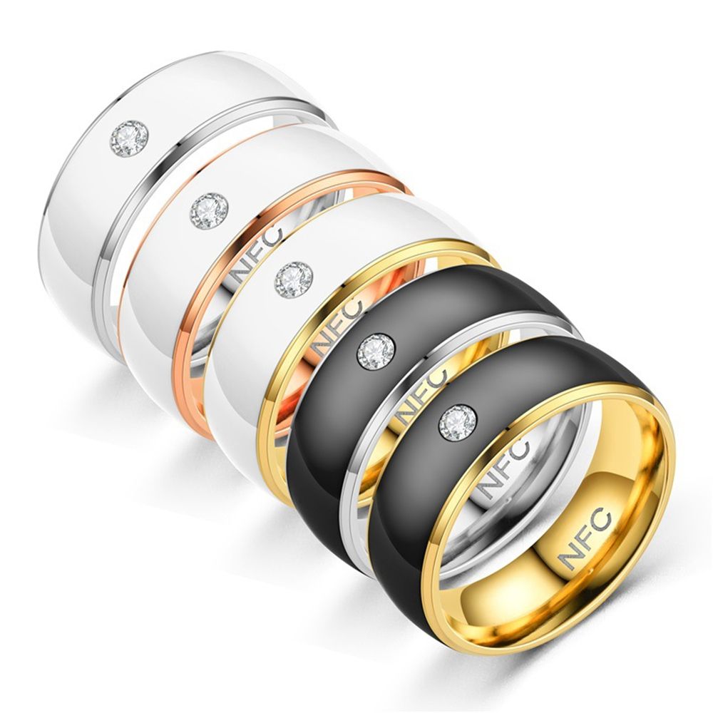 NFC Smart Finger Ring Fashion  - Smart Ring Nfc Pay ulasan dan harga