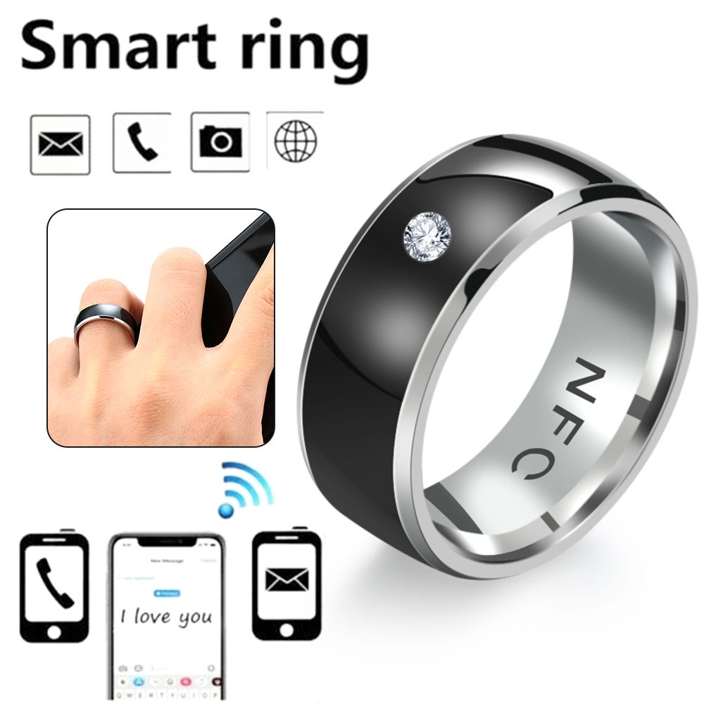 NFC Smart Finger Ring Fashion  - Smart Ring Nfc Pay ulasan dan harga