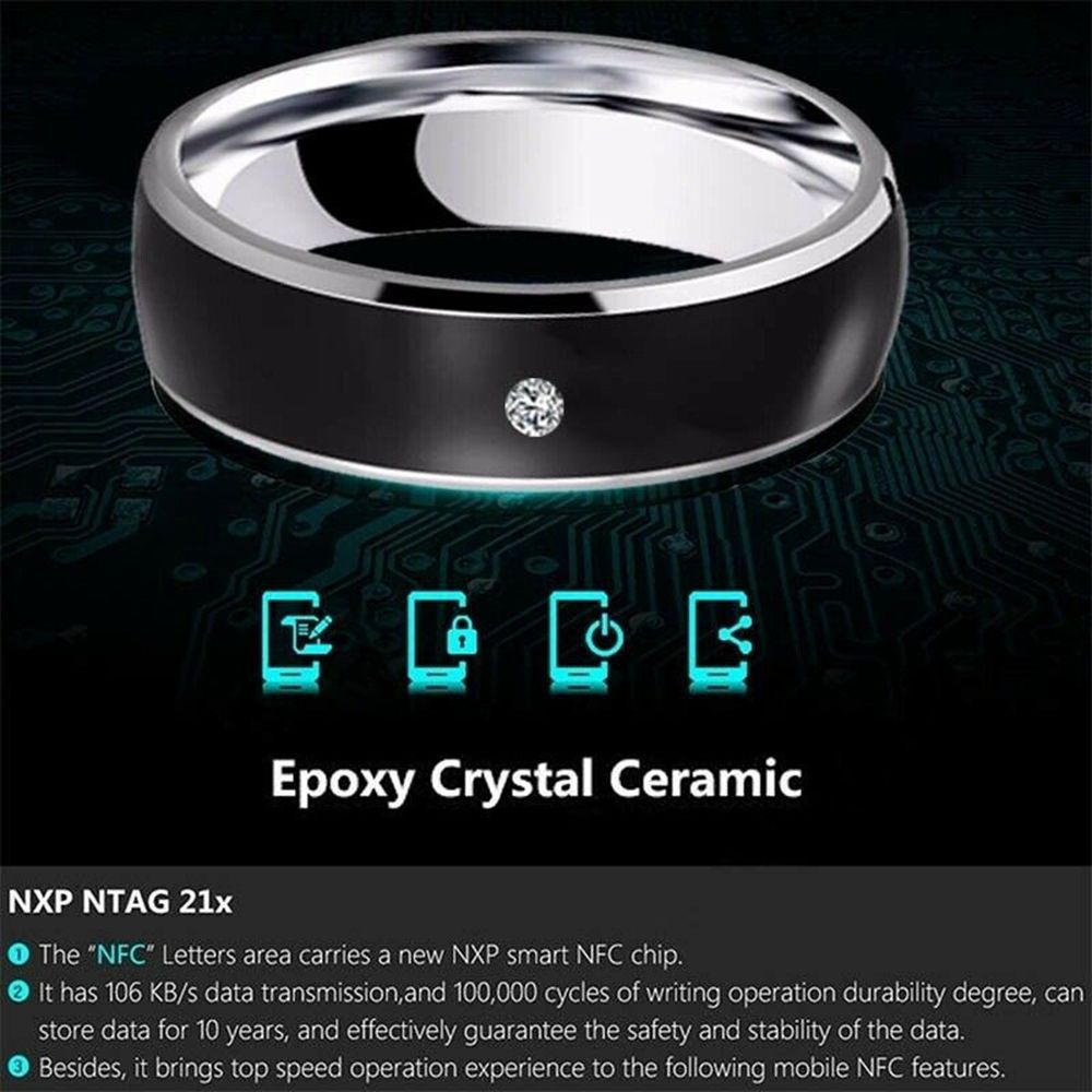 New NFC Smart Ring Multifuncti - Smart Ring Nfc Pay ulasan dan harga