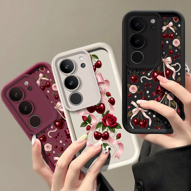 Cartoon Cherry Bow Pattern Pho - Vivo X200 ulasan dan harga