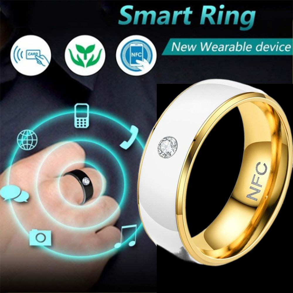 NFC Smart Ring Stainless Steel - Smart Ring Nfc Pay ulasan dan harga